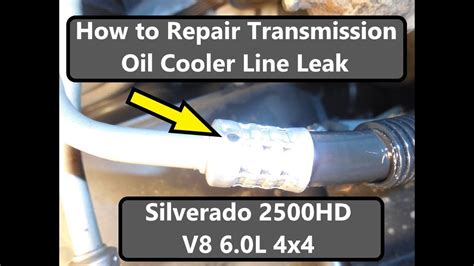 transmission cooler line leak symptoms|Transmission Cooler Lines Leaking: Causes